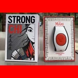 2020 Disney Parks Mulan Chi Strong Magicband LE 1500 New Unlinked Magic Band - Picture 1 of 3