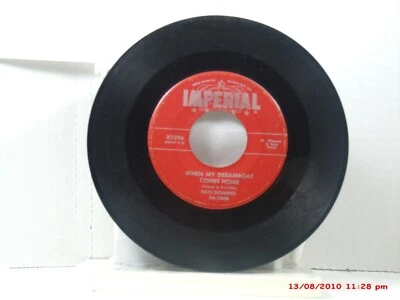 FATS DOMINO -(45)- WHEN MY DREAMBOAT COMES HOME / SO-LONG - IMPERIAL X5396- 1956 - Image 1 of 2