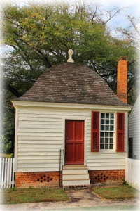 The Original Tiny House? - Williamsburg Colonial Brick Cottage - Printed Plans - Picture 1 of 4