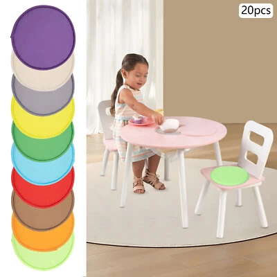 Floor Cushion Pillow Circle Floor Pillow Seating Sponge Cushion NEW - Image 1 of 4