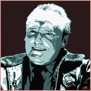 Dennis Hopper True Romance Pop Art Ltd. Ed. Stampa firmata da John Lathrop - Foto 1 di 4