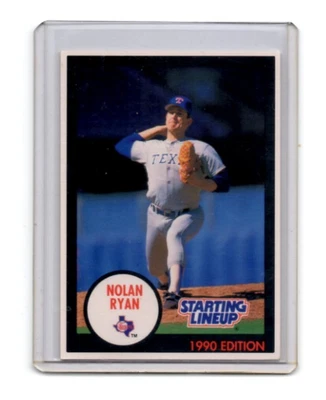1990 Starting Lineup * Partial '89 Stats - 17 Games * Nolan Ryan * Free S/H - Image 1 of 2