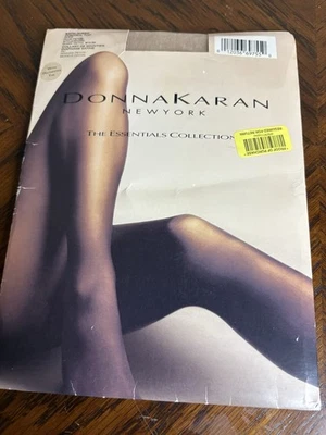 Donna Karan Essentials Collection Satin Sheer Control Top Nude Hose Plus Petite - Image 1 of 4