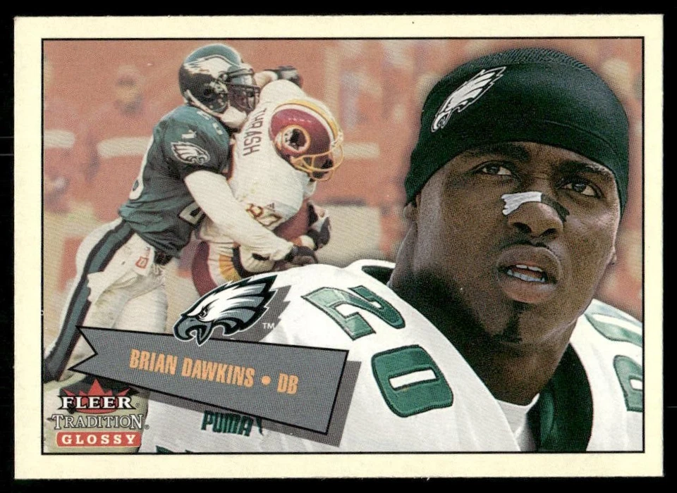 2001 Fleer Tradition #175 Brian Dawkins Philadelphia Eagles Football card - Image 1 of 2