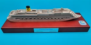 COSTA PACIFICA Modellschiff Metall 1289/1500 ca. 23cm Plakette RAR Sammler gut - Bild 1 von 5