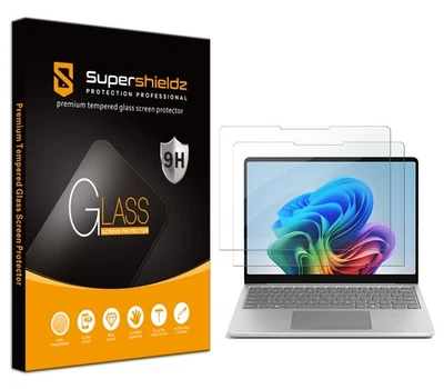 2x Tempered Glass Screen Protector for Microsoft Surface Laptop 13 inch (2025) - Image 1 of 4
