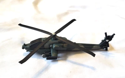 Helicóptero fundido a presión de metal Apache AH-64 militar del ejército de Estados Unidos Foto 1 de 4