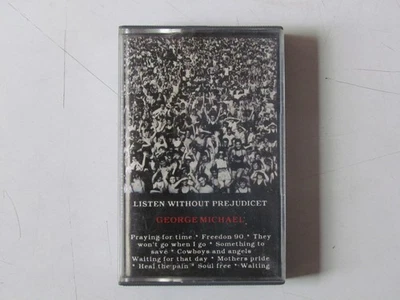 GEORGE MICHAEL / WHAM - TAPE CASSETTE - RED PAPER LABEL SPANISH TILES PERU 1990 - Image 1 of 4