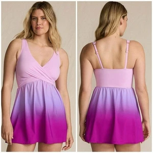 costume da bagno donna Lands end wrap taglia 18w - Foto 1 di 5