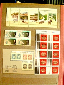 Canada MNH collection, including several valuable Strips, S/Sheets, Blocks. - Picture 1 of 1