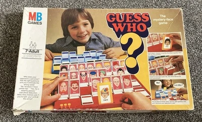 Guess Who Board Game By MB Games Retro Boxed Old Family Vintage 1979 See Desc - Image 1 of 4