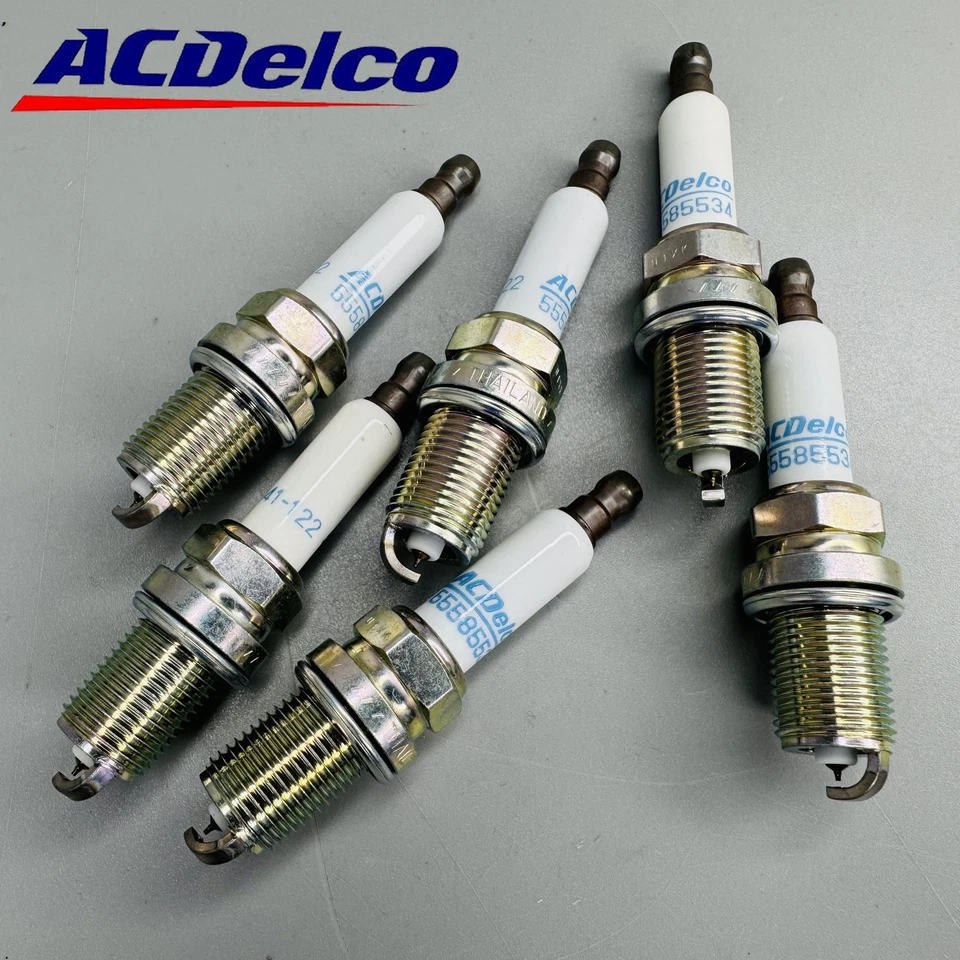 ACDelco Iridium Spark Plugs 6PCS 41-122 For VW Volvo Suzuki Mitsubishi Jaguar - Image 1 of 4