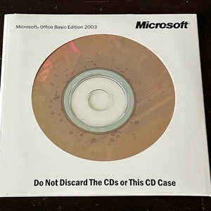 2003 Microsoft Office Basic Edition With Key - Picture 1 of 3
