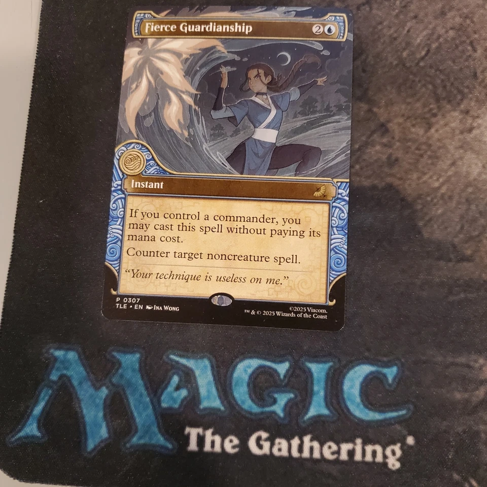 Fierce Guardianship (SHOWCASE) #307 Near Mint NM Avatar TLE Magic MTG - Image 1 of 4