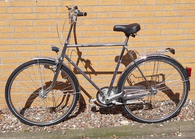 Seltenes Fahrrad-Edelstahl-Unikat sucht neuen Besitzer! Hingucker für Sammler! - Bild 1 von 4