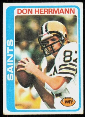 1978 Topps Don Herrmann New Orleans Saints #243 - Image 1 of 2