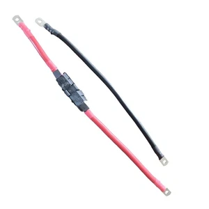 Inverter Cables 00 B&S (70mm2) 290 amps Suits Up to 3000 watt - Picture 1 of 5