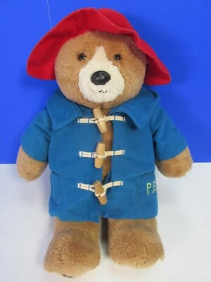12" PADDDINGTON BEAR MOVIE SOFT TOY PLUSH official M&S marks & spencers edition - Image 1 of 4