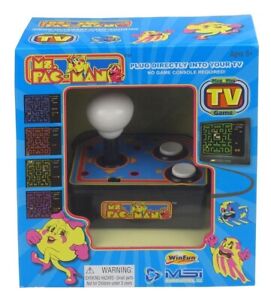 Ms. Pacman Gaming System | MSi TV Arcade Plug And Play Into Your TV | BRAND NEW!