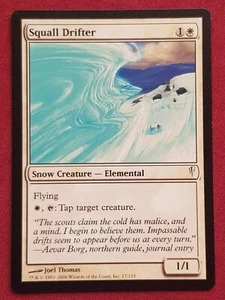 Magic The Gathering COLDSNAP SQUALL DRIFTER white card MTG - Picture 1 of 2