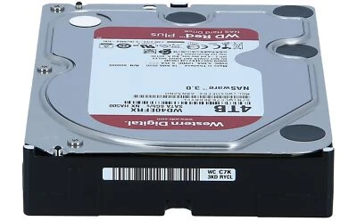 HPE - WD40EFRX - Red 4TB (5400rpm) 64MB SATA 6Gb/s - Bild 1 von 3