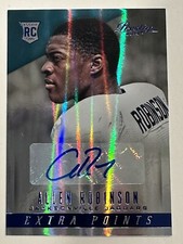 2014 Panini Prestige Extra Points Blue Signatures Allen Robinson Rookie Auto RC