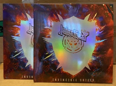 Judas Priest INVINCIBLE SHIELD Holographic Edition Vinyl /2000 Limited *IN HAND* - Image 1 of 4