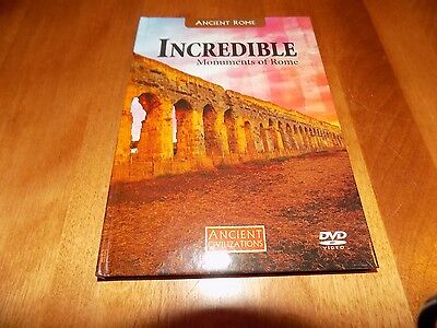 ANCIENT CIVILIZATIONS INCREDIBLE MONUMENTS OF ROME Roman History Channel LN DVD • 15.95€