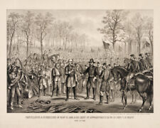 Poster: Surrender of Robert E. Lee at Appomattox, April 9 1865