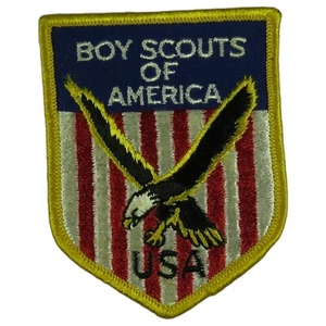 1960s World Scout Jamboree BSA Contingent Patch Patch GLD Bdr (WSJ500) - Picture 1 of 2