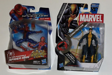 Ultra Poseable Amazing Spider-Man and Constrictor Lot x2 3.75" Hasbro 2011 Mint