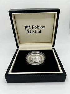 2021 British Virgin Islands Peace/Morgan Dollars 100 Year 2oz Commemorative BCOA - Picture 1 of 7