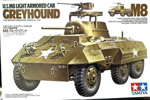 Tamiya 1/35 U.S. M8 Light Truck Greyhound  Kit # 35228 W/ Lots Of Extras - Picture 1 of 9