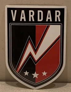 Vardar Soccer Logo Sticker Decal 5.25” x  3.75”  NEW - Picture 1 of 4