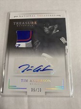 2016 Panini National Treasures Prime 5/10 Tim Anderson #TSM-TA Rookie Auto RC