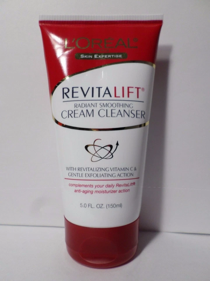 L'oreal Revitalift Radiant Smoothing Cream Cleanser 5 FL Oz