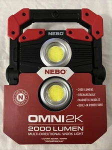 NEBO Omni 2k 2000 Lumen Multi Directional Rechargeable Work Light Brand New - Picture 1 of 8