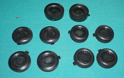 1967 Corvette Monogram 1/12 All Tires From Kit Stock, Racing, Drag. - Image 1 of 2