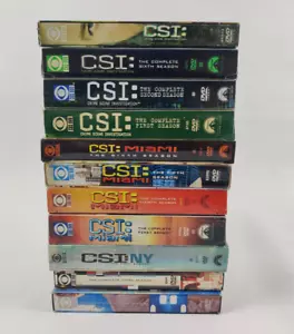 MIXED CSI DVD TV Series Bundle Lot Box Sets Miami NY - Picture 1 of 11