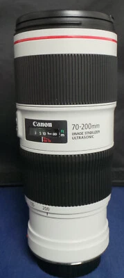 Canon EF 70-200mm F/4L IS II USM Lens NEW OPEN BOX - Image 1 of 4