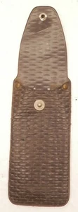 Cuchillo de bolsillo vintage tejido de plástico con lazo de cinturón para hoja plegable - Imagen 1 de 2