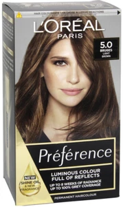 L'Oreal Paris Preference Permanent Haarfarbe 5.0 Bruge Hellbraun - Bild 1 von 1