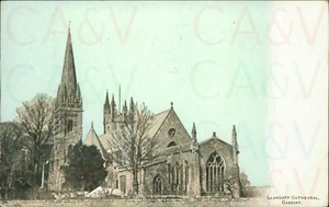 Cardiff Llandaff Cathedral 1904 Postmark - Picture 1 of 6
