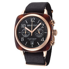 Briston Men's 14140.PRA.T.1.NB Clubmaster 40mm Chronograph Quartz Watch