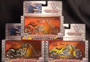 3- NOS Arlen Ness Motocycle 1/18 Scale Die Cast Replica, Brand New - Picture 1 of 15