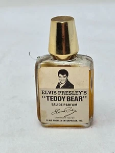 VINTAGE ELVIS PRESLEY "TEDDY BEAR" EAU DE PARFUM COPYRIGHT 1957 ORIGINAL PERFUME - Picture 1 of 3