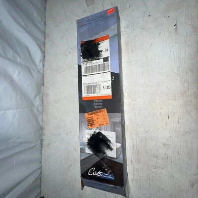 Estante de vidrio Gatco 4246 Latitude II, cromado, mediano 20 pulgadas Foto 1 de 4