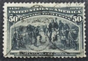 nystamps US Stamp # 240 Used $200        J14y1446