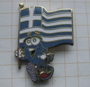 GRIECHENLAND / ATLANTA 1996 MASCOT IZZY OLYMPIA FAHNENTRÄGER  . Sport-Pin (246k) - Picture 1 of 1
