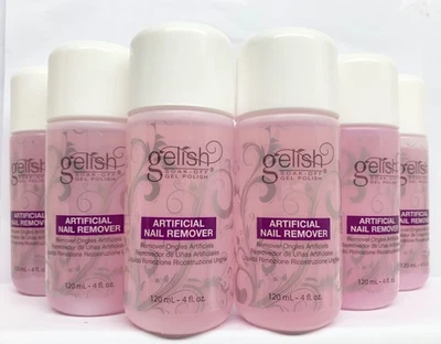 BIG SALE!  PACK OF 6 Harmony Gelish ARTIFICIAL NAIL REMOVER 4oz - Изображение 1 из 3